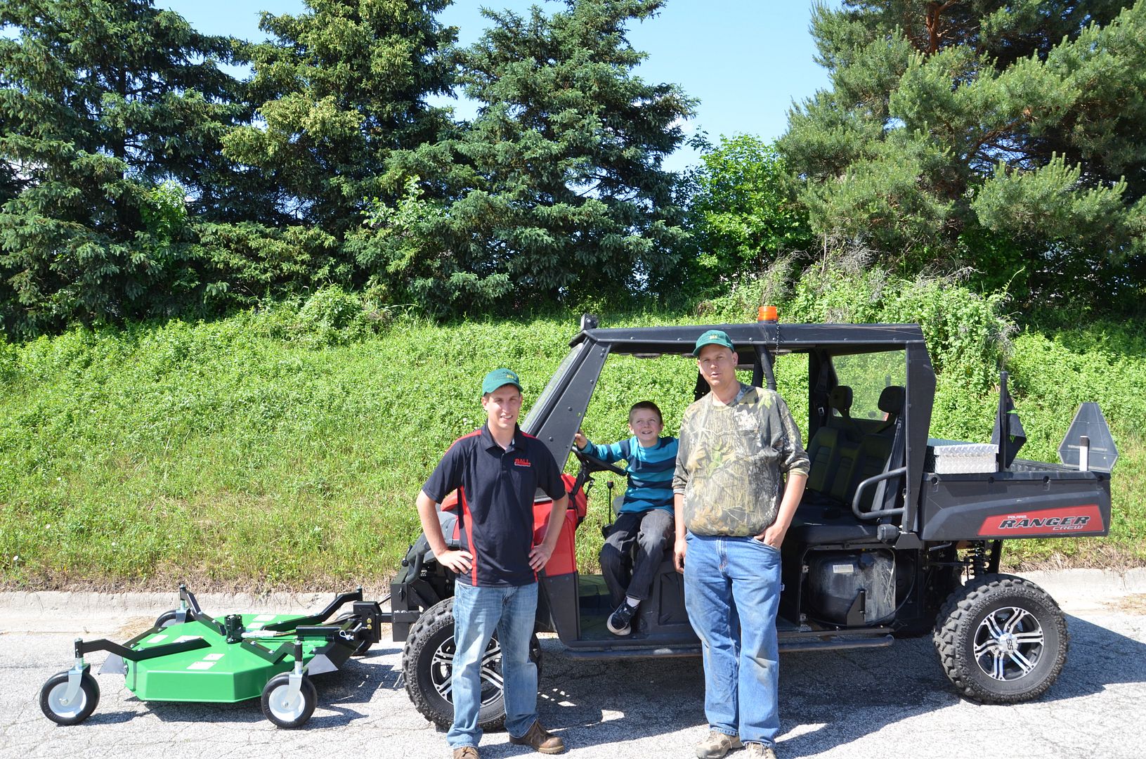 Proman PTO Installed on Ranger Crew PRC Polaris Ranger Club
